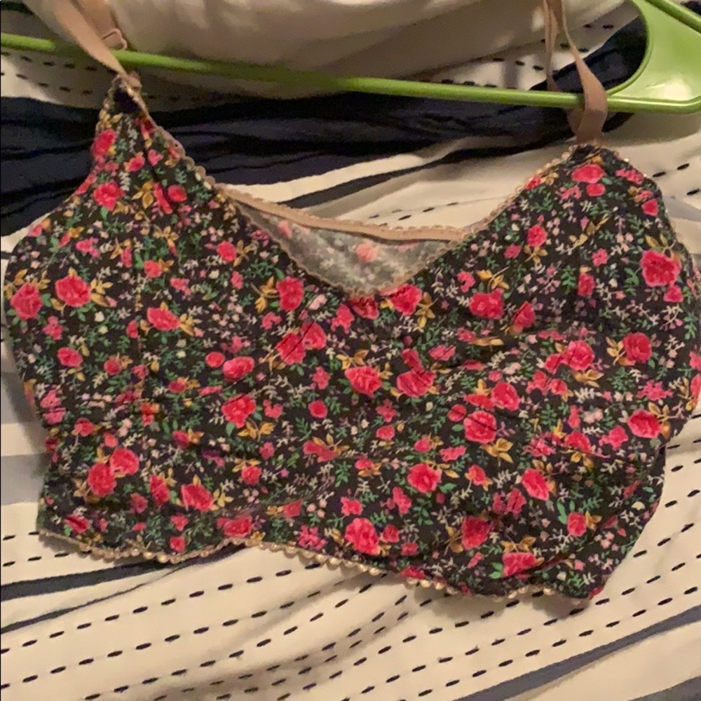 Bralette floral print